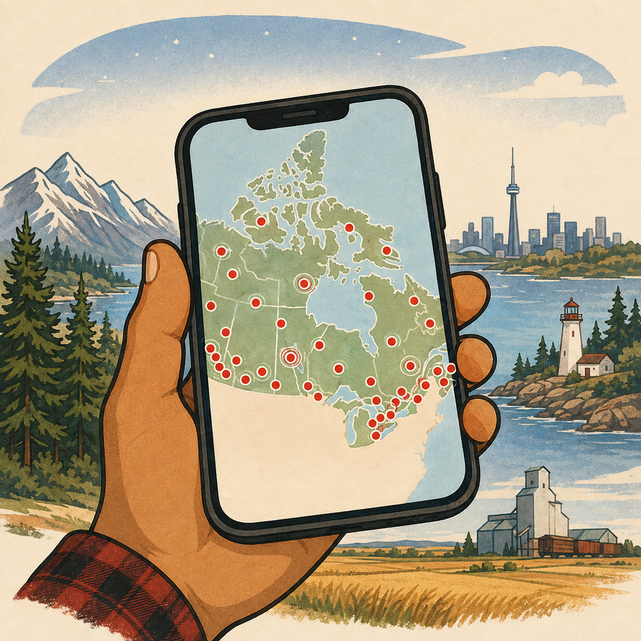 The People Behind the Red Dots
