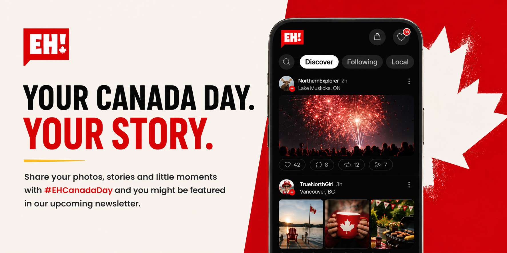 Show us your Canada Day, EH!
