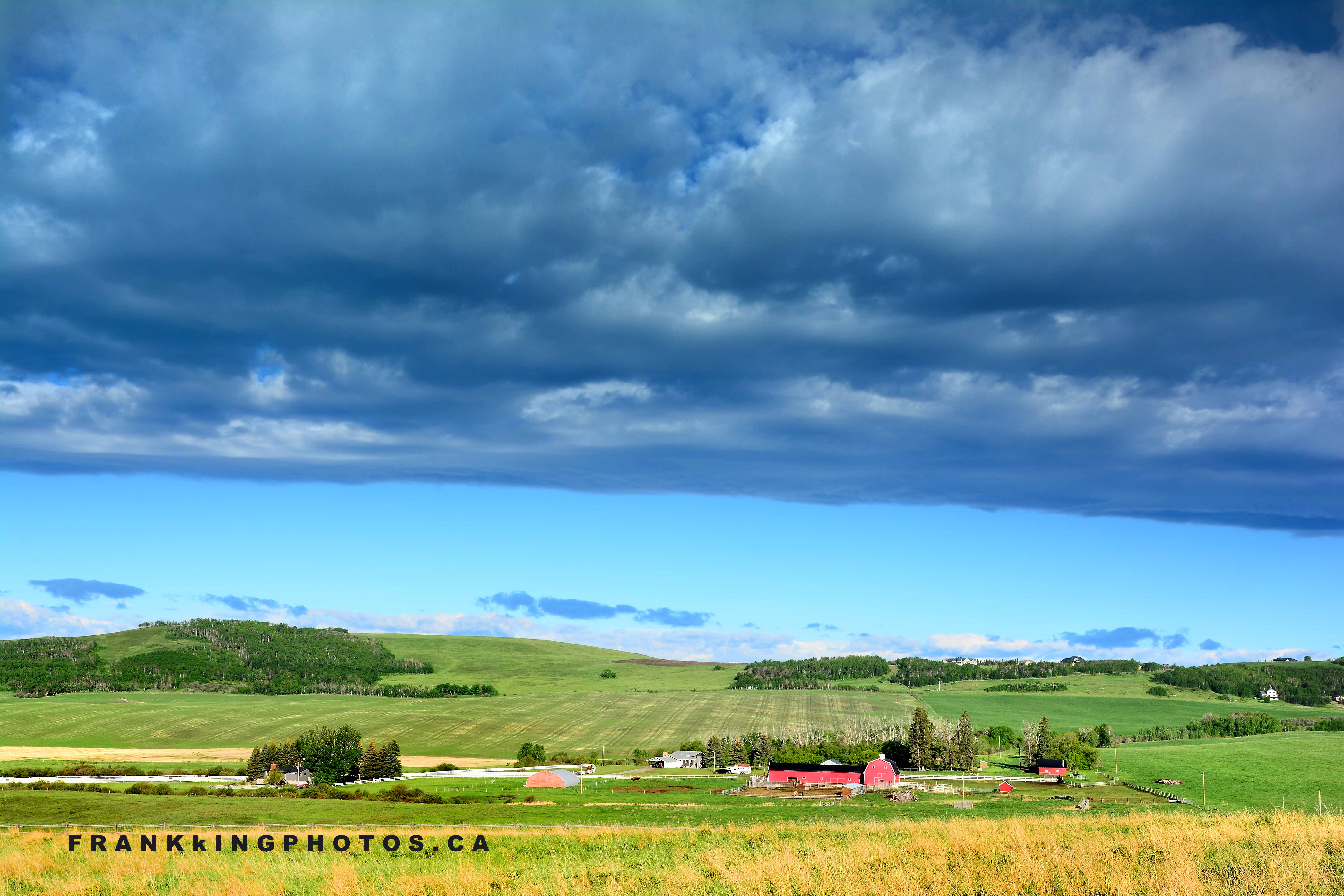 Rural Landscape Foothills County Alberta
