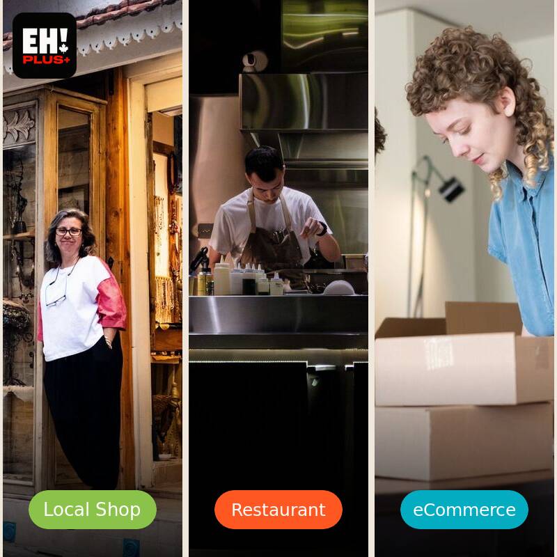 EH! Plus Canadian business - elbows up