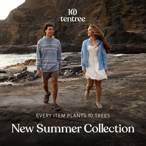 tentree new summer collection